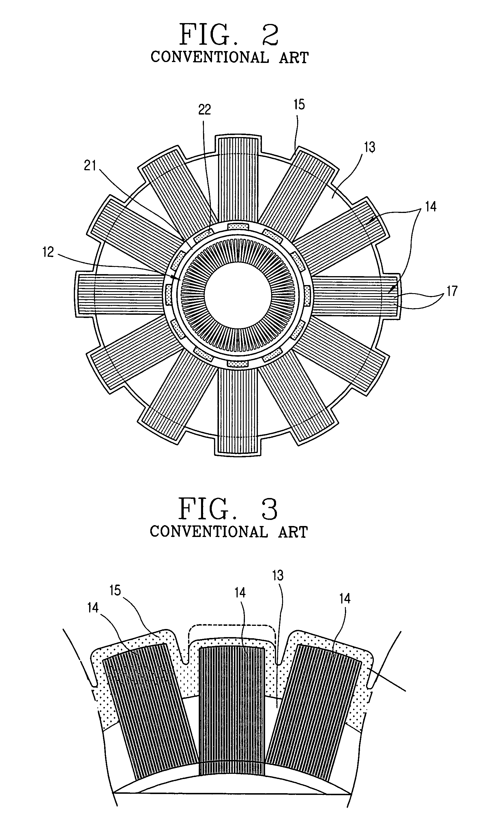 Outer stator for reciprocating motor and manufacturing method thereof