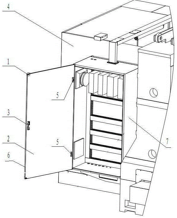 Cooperating mechanism of permanent magnet door lock