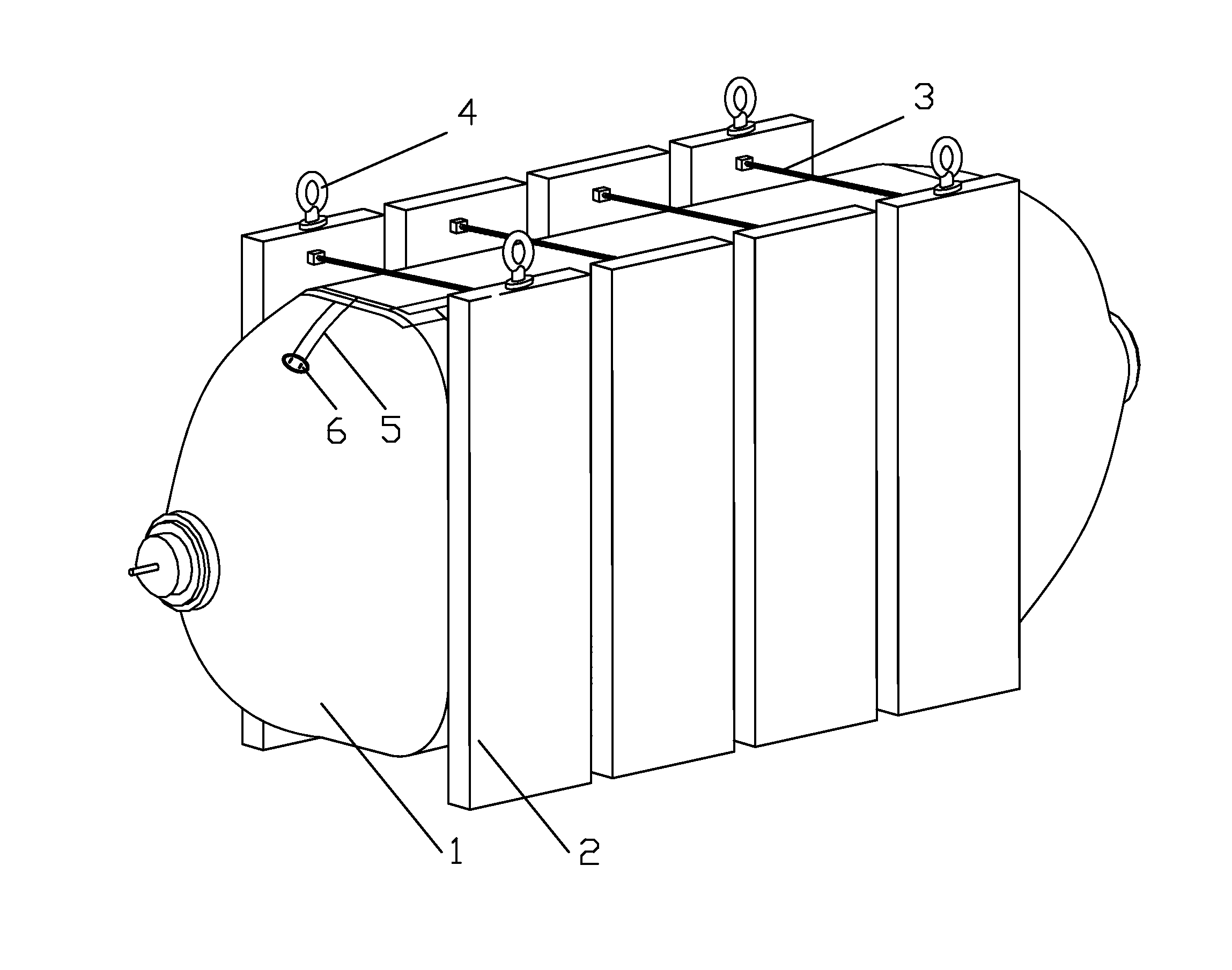 Electromagnetic marine fender