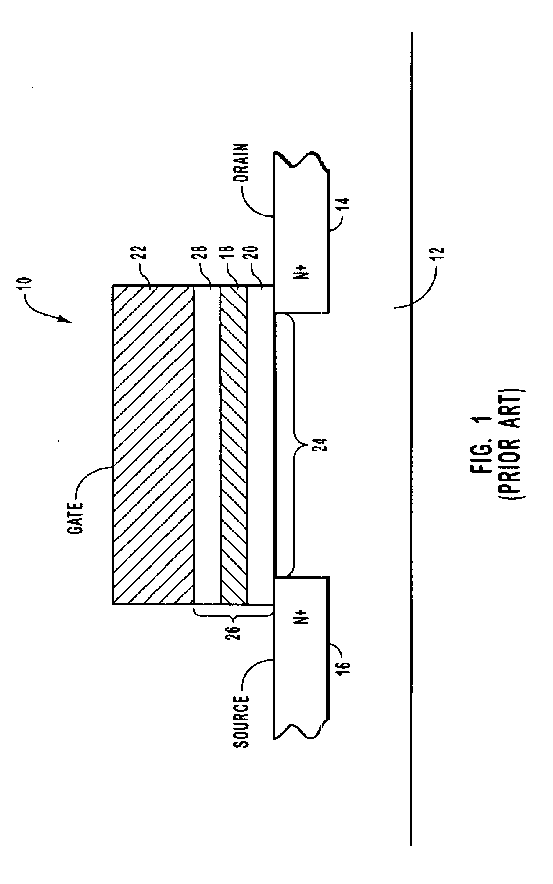 Non-volatile semiconductor memory cell utilizing poly-edge discharge