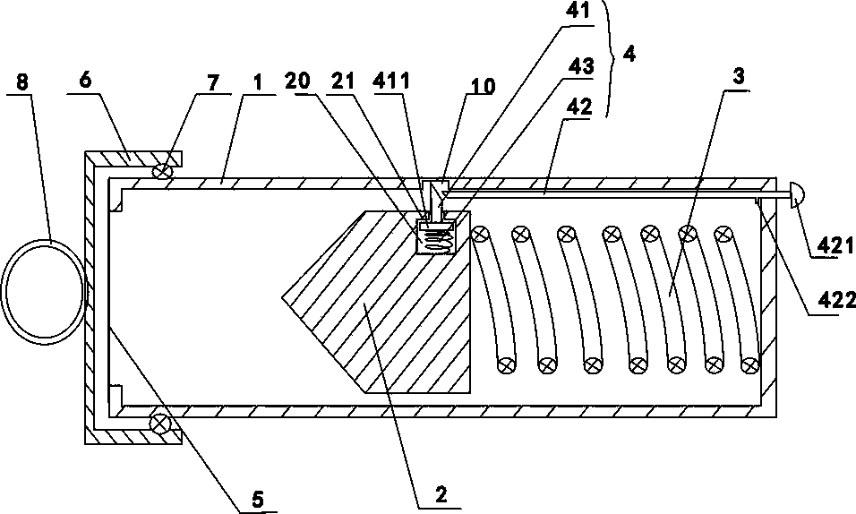 Safe and rapid window breaking device