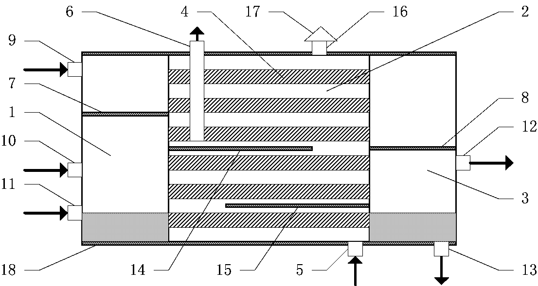 Horizontal multisource steam waste heat recovery energy-saving device