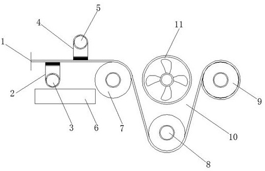 Leveling device of water-jet loom