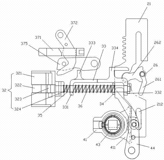 Mechanical-electrical integrated electronic lock body