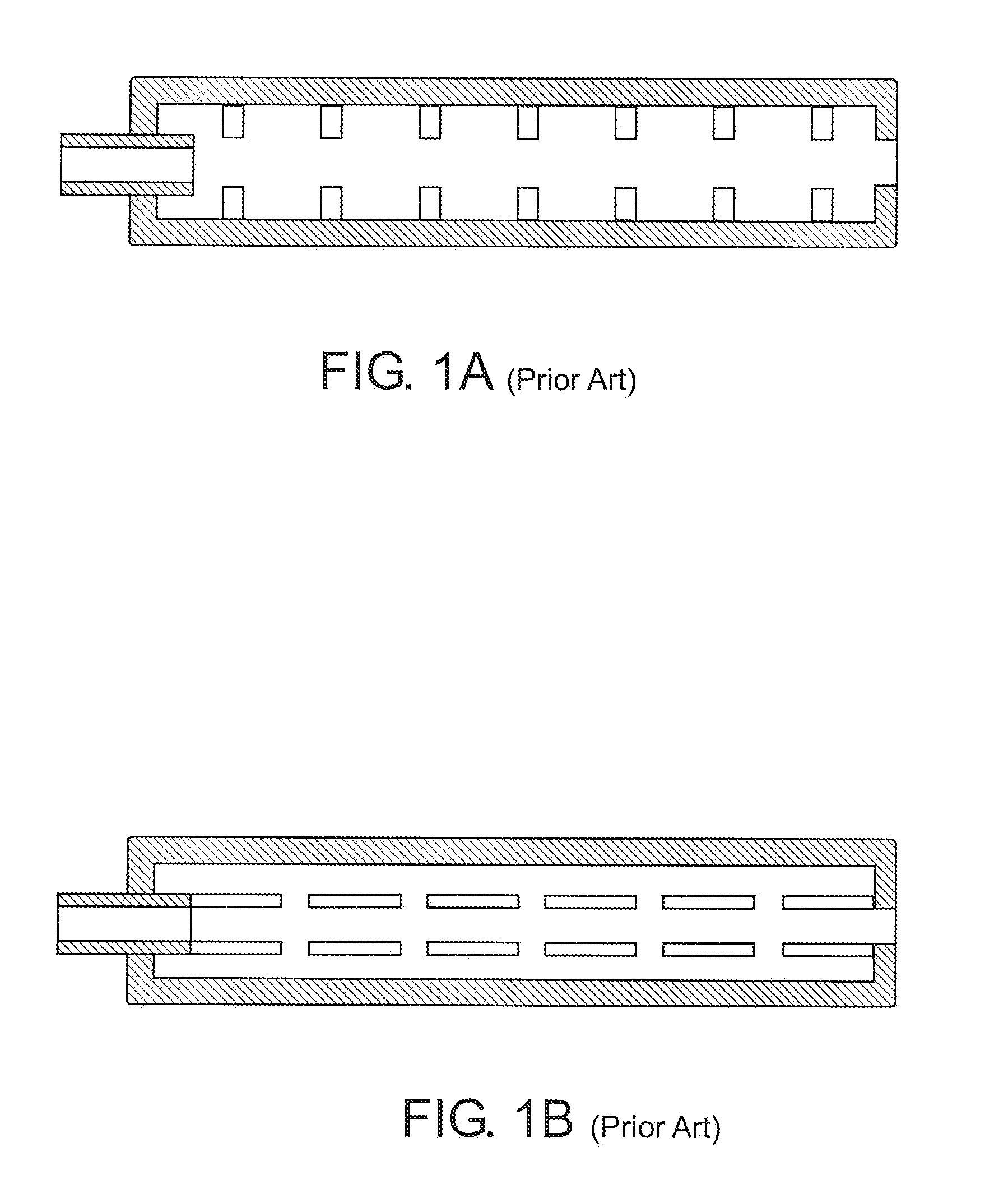 Controlled-unaided surge and purge suppressors for firearm muzzles
