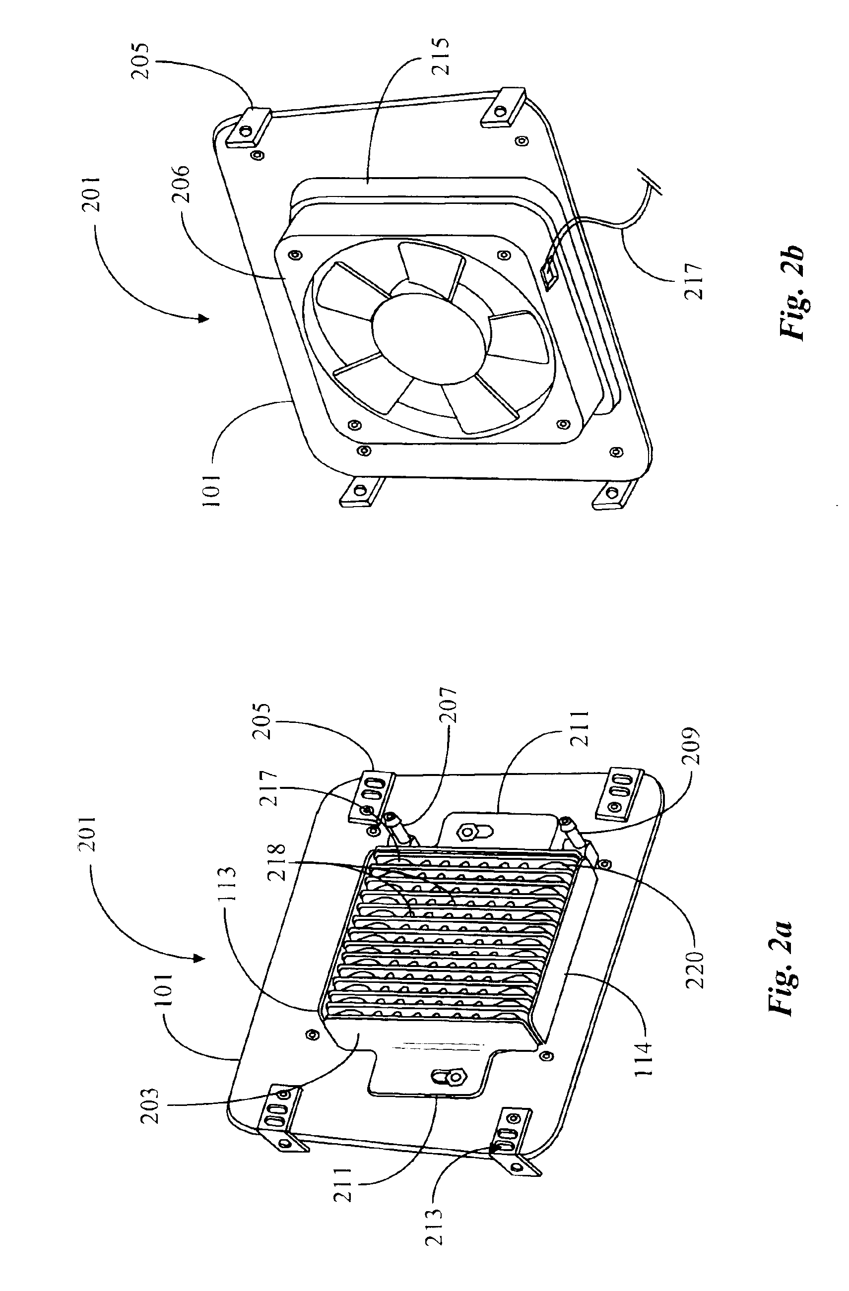 Method and apparatus for efficiently cooling motorcycle engines