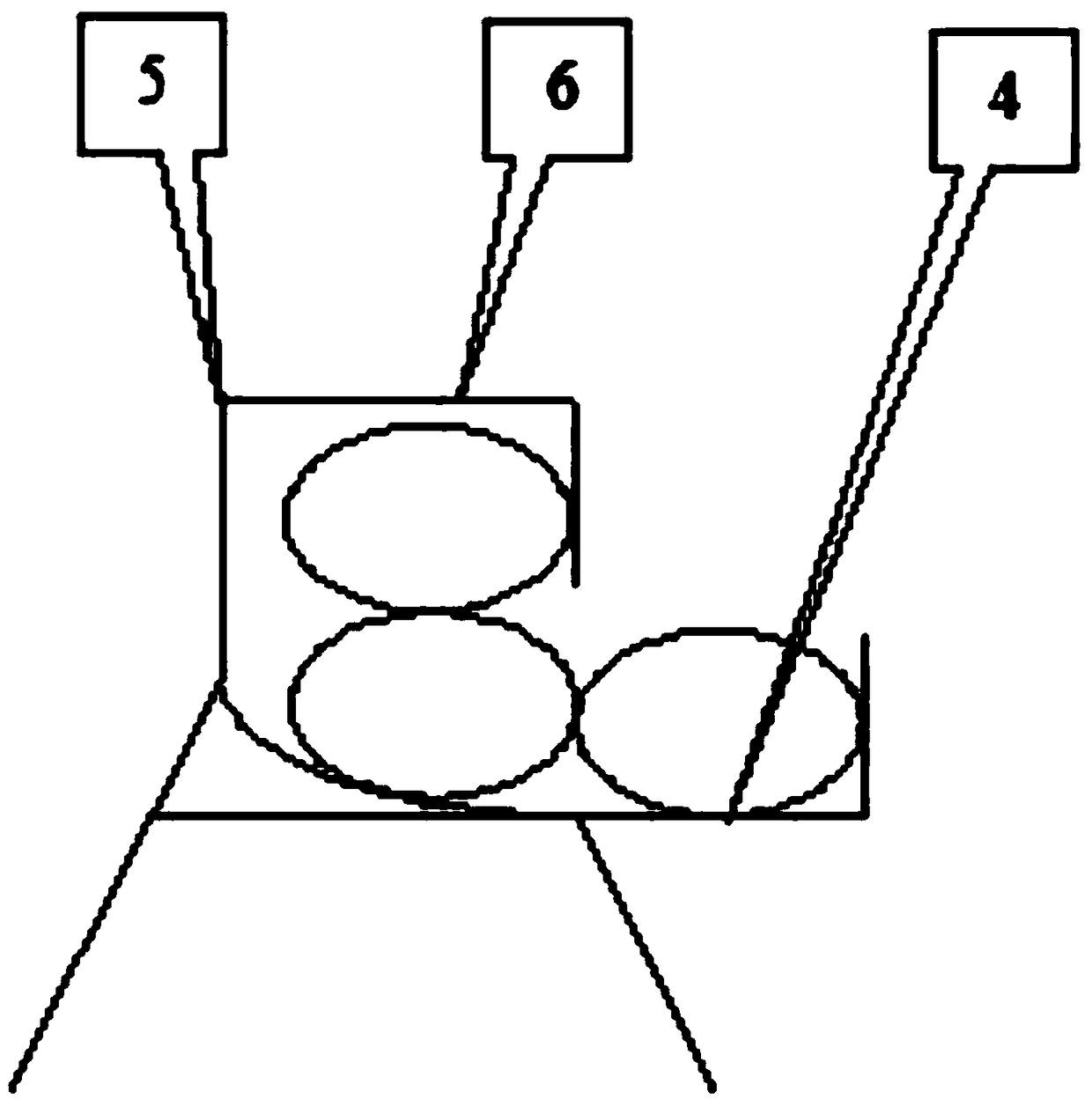 Intelligent training system and method for passing and intercepting football and scrambling for football