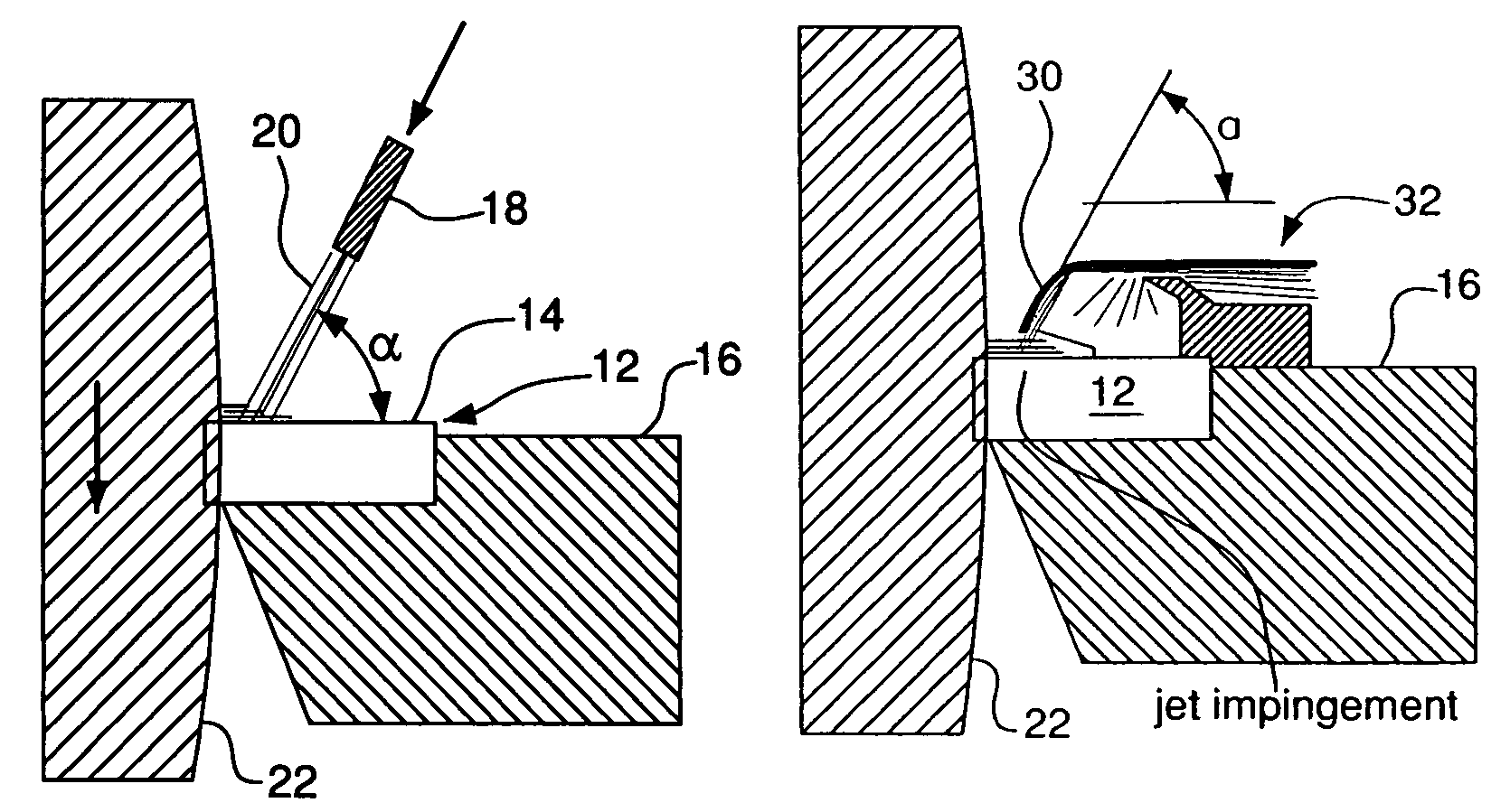 Apparatus and method for improving work surface during forming and shaping of materials