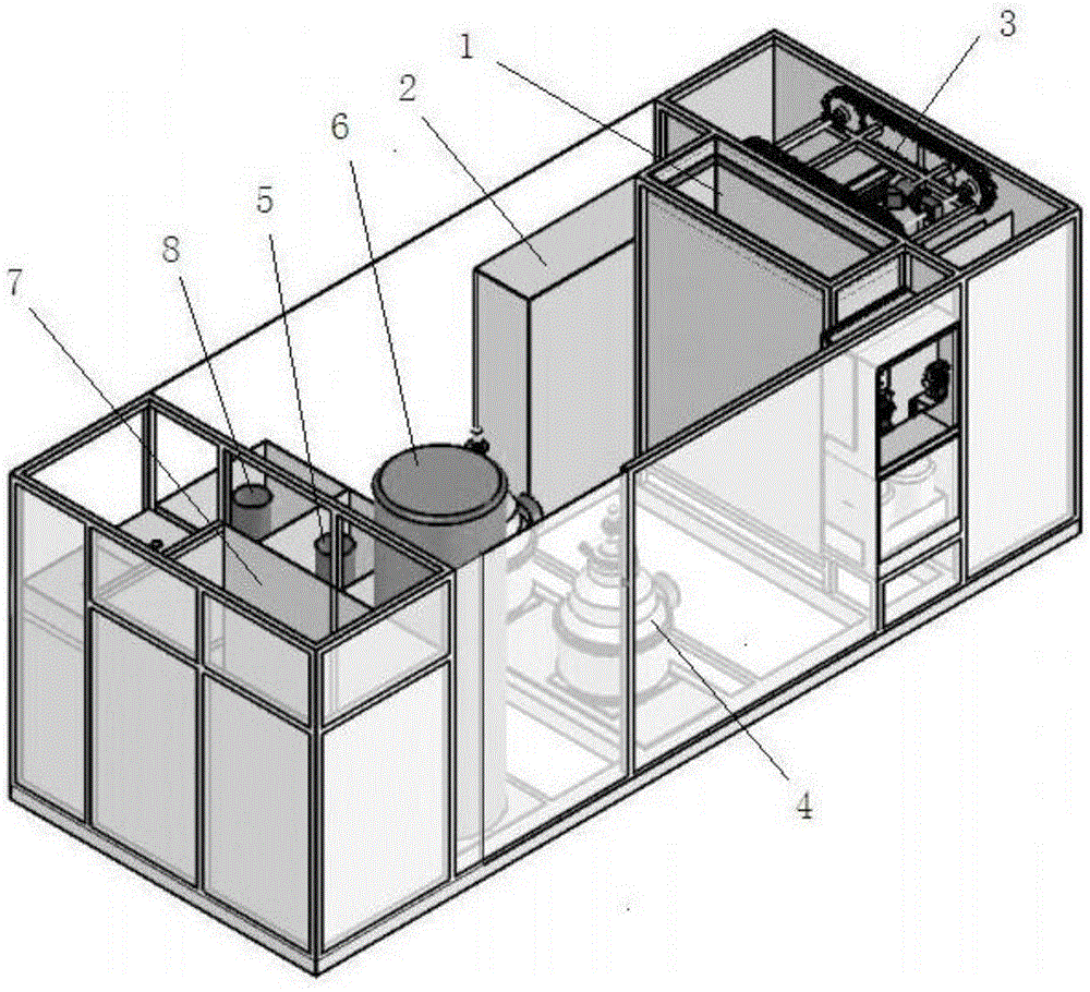 Recycling system and recycling method for die-casting waste liquid