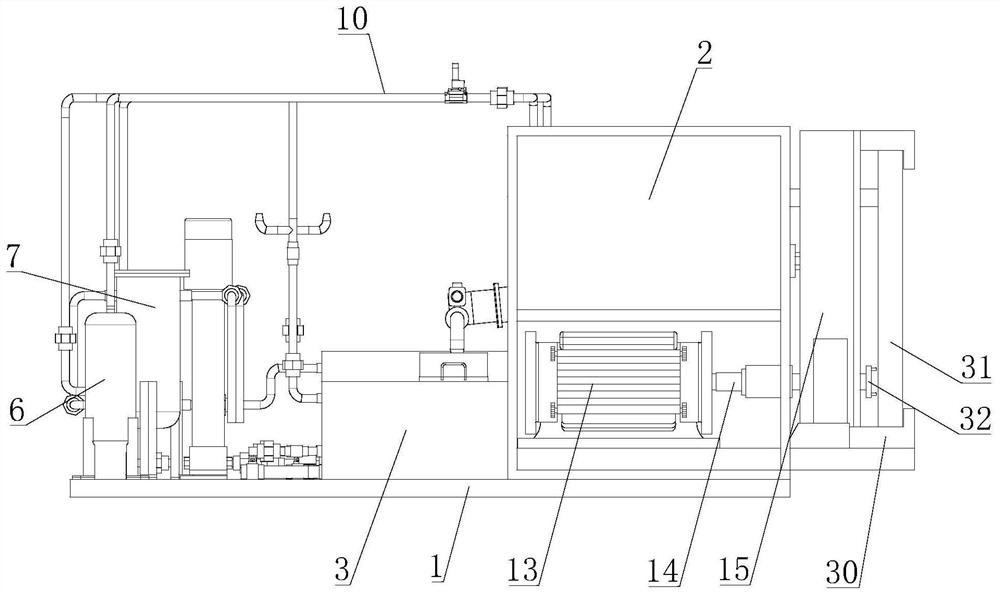 Primary filtering device for environment-friendly rainwater treatment and using method thereof