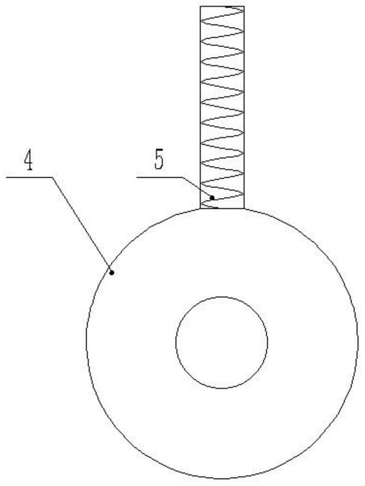 A polishing device for the joint of a spherical sound box shell with a disc sliding structure