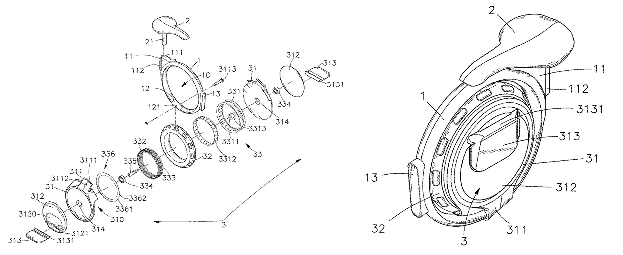 Foldable structure of electric vehicle