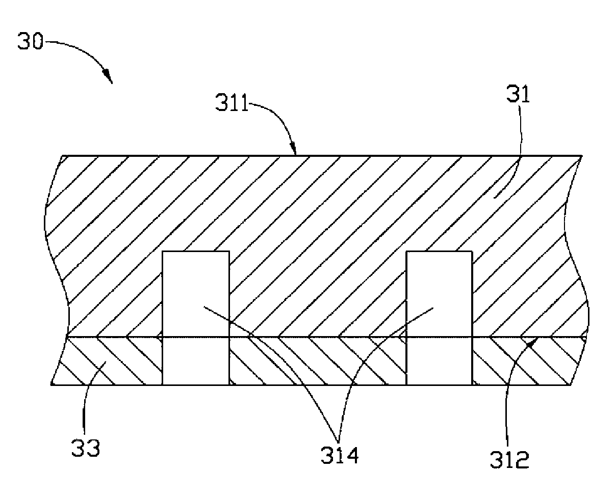 An electronic apparatus housing and a manufacturing method for the same
