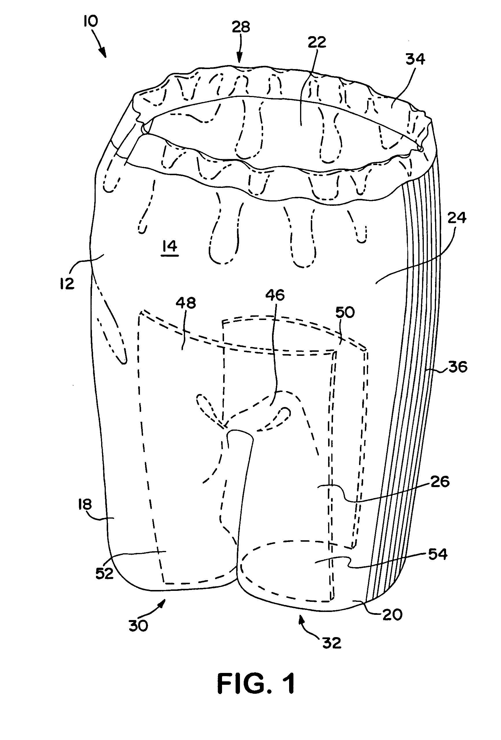 Absorbent articles containing absorbent leg regions