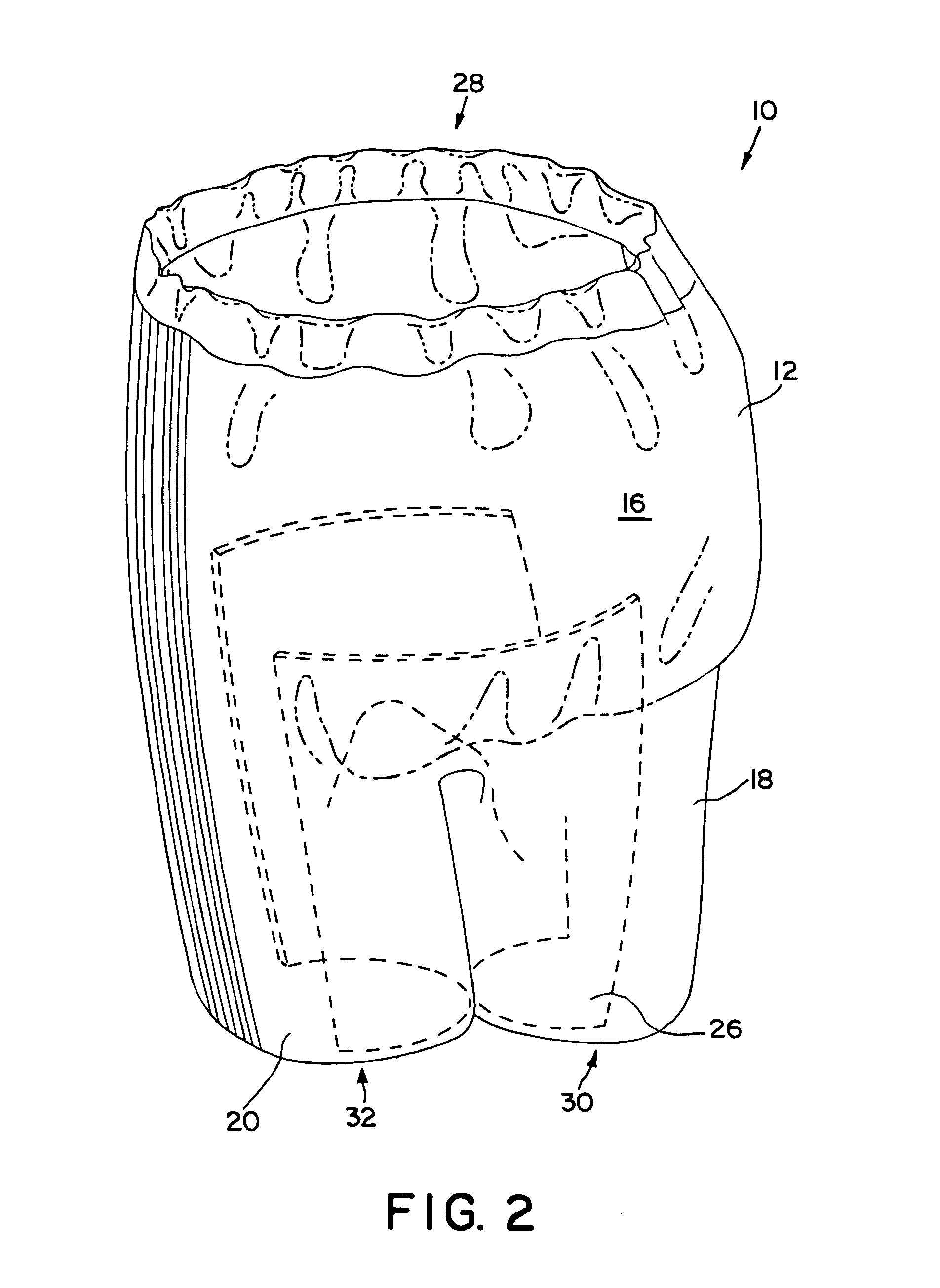 Absorbent articles containing absorbent leg regions