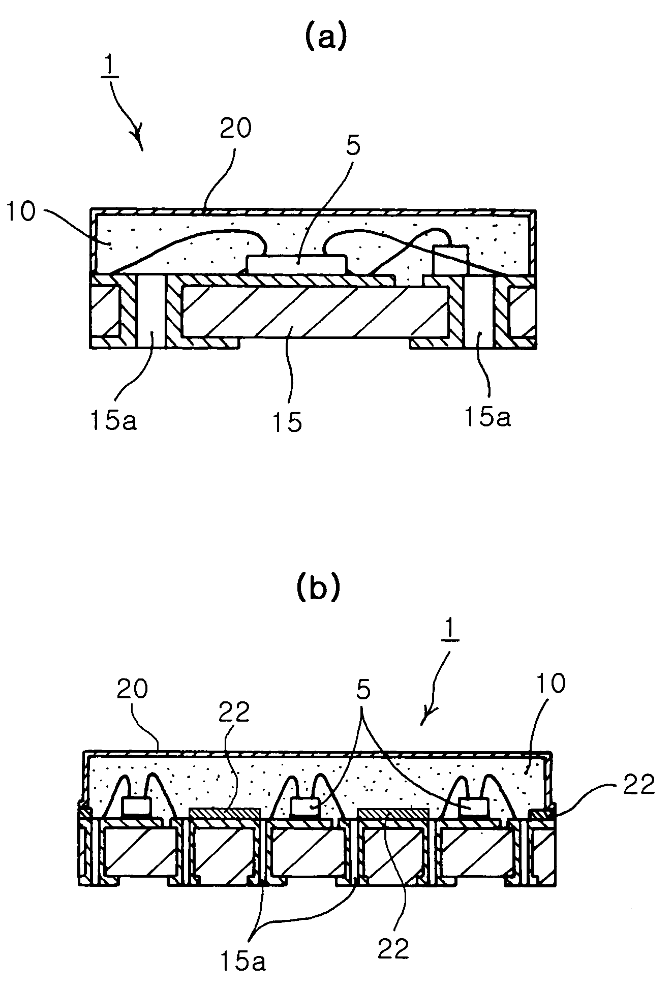 Side-emitting LED package and manufacturing method of the same