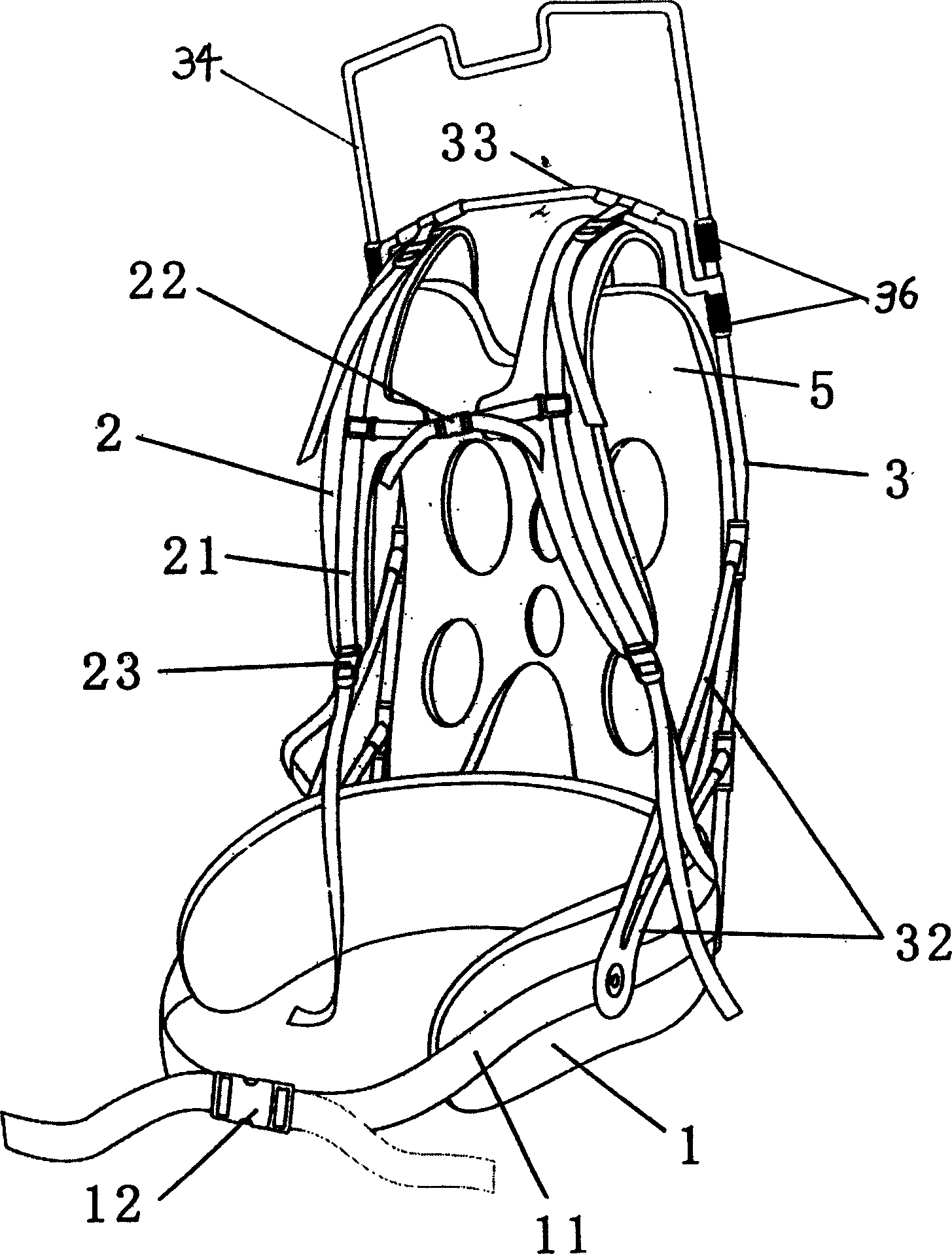 Backpack device
