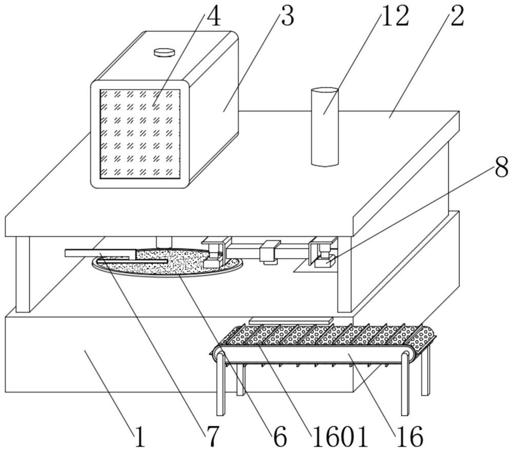 Cold pressing device for diamond saw blade machining and diamond saw blade machining process