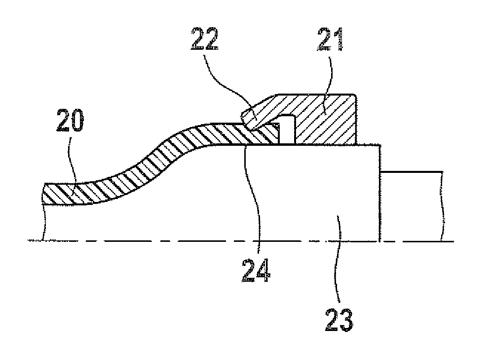 Piezoelectric actuator with a sheath, for disposition in a piezoelectric injector