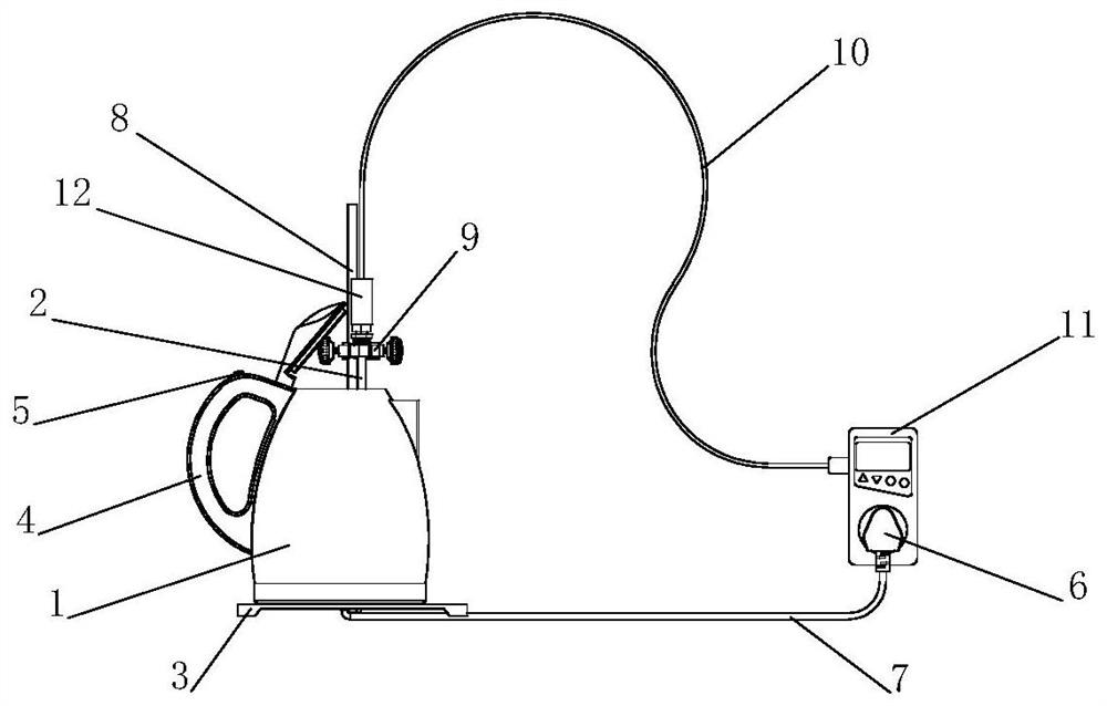 Constant-temperature water bath capable of automatically controlling temperature and control method thereof