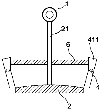 Mason knife for easy filling of wall mud