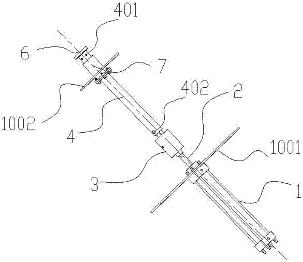 Ignition combustion assisting device for garbage thermal cracking furnace