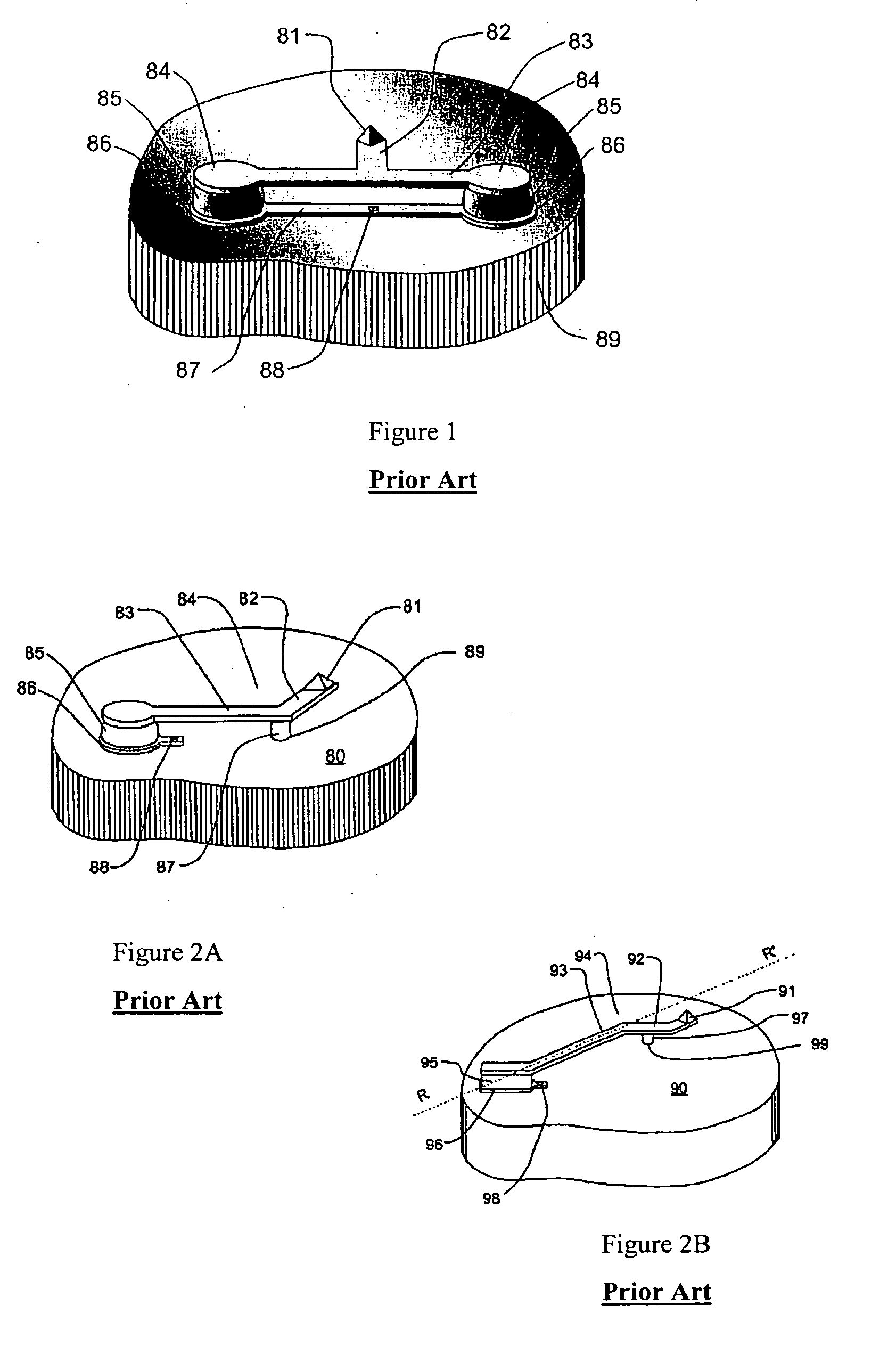 Post and tip design for a probe contact