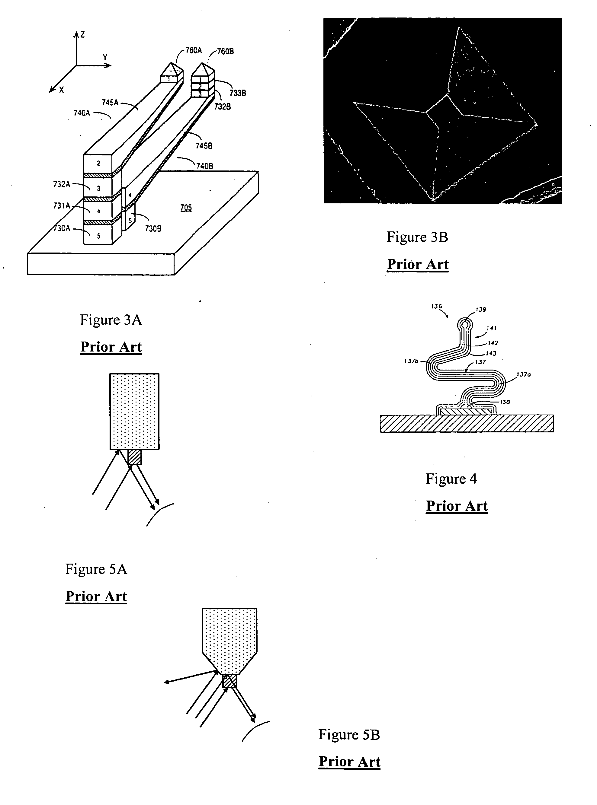 Post and tip design for a probe contact