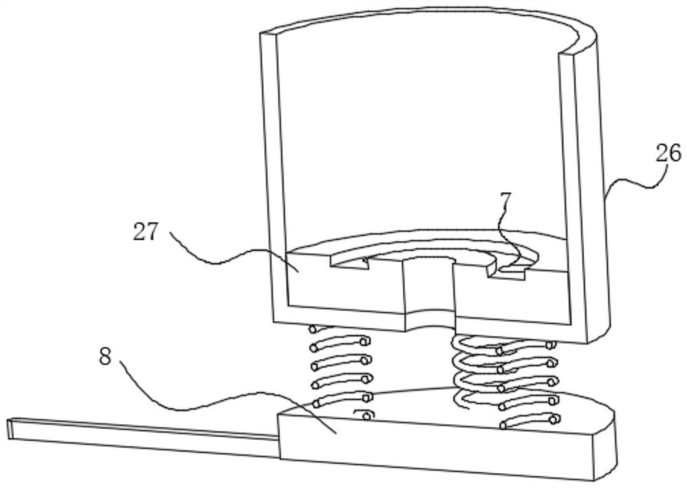 Efficient cleaning device for tea processing