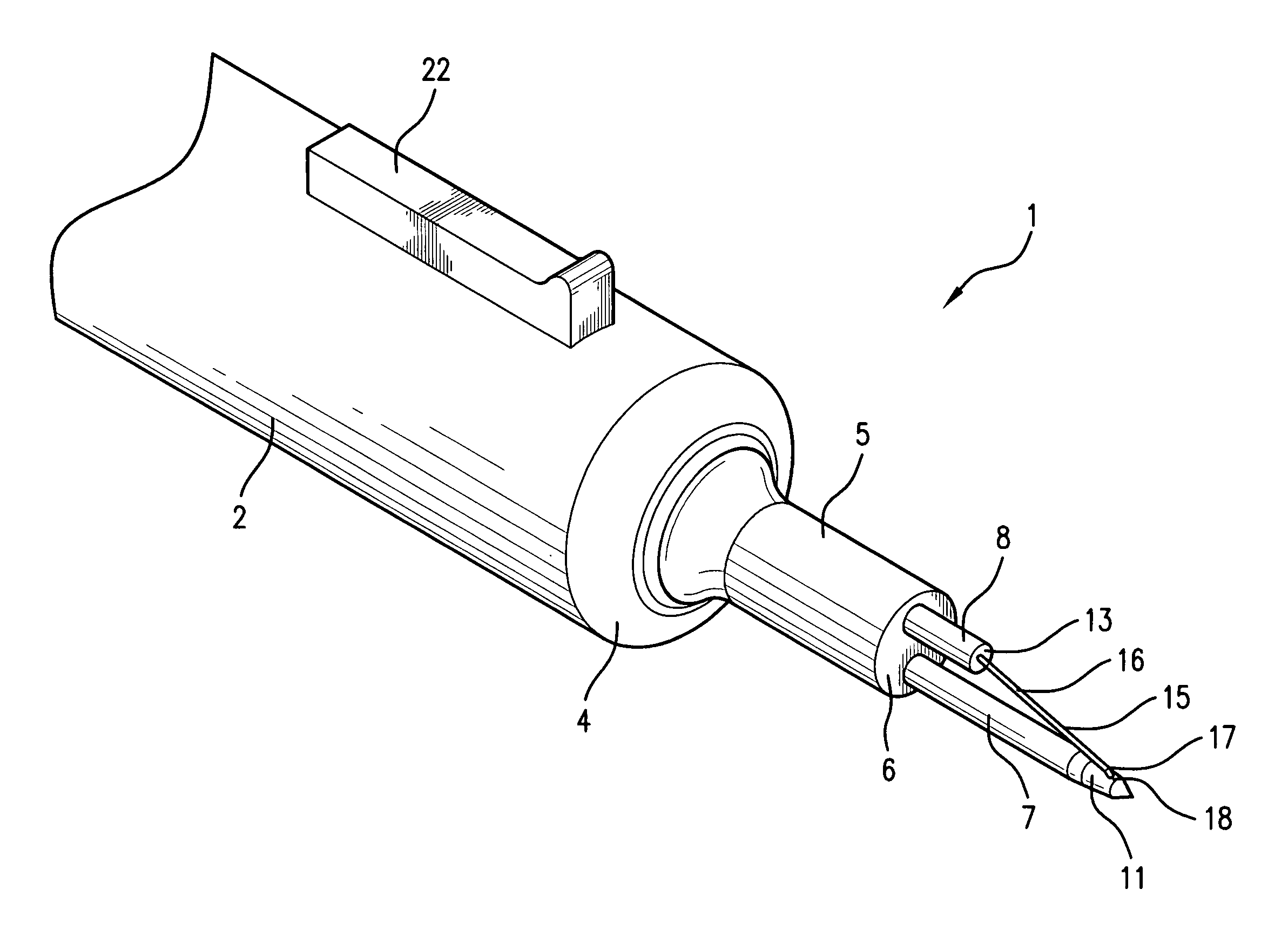 Method and instrument for thermal suture cutting