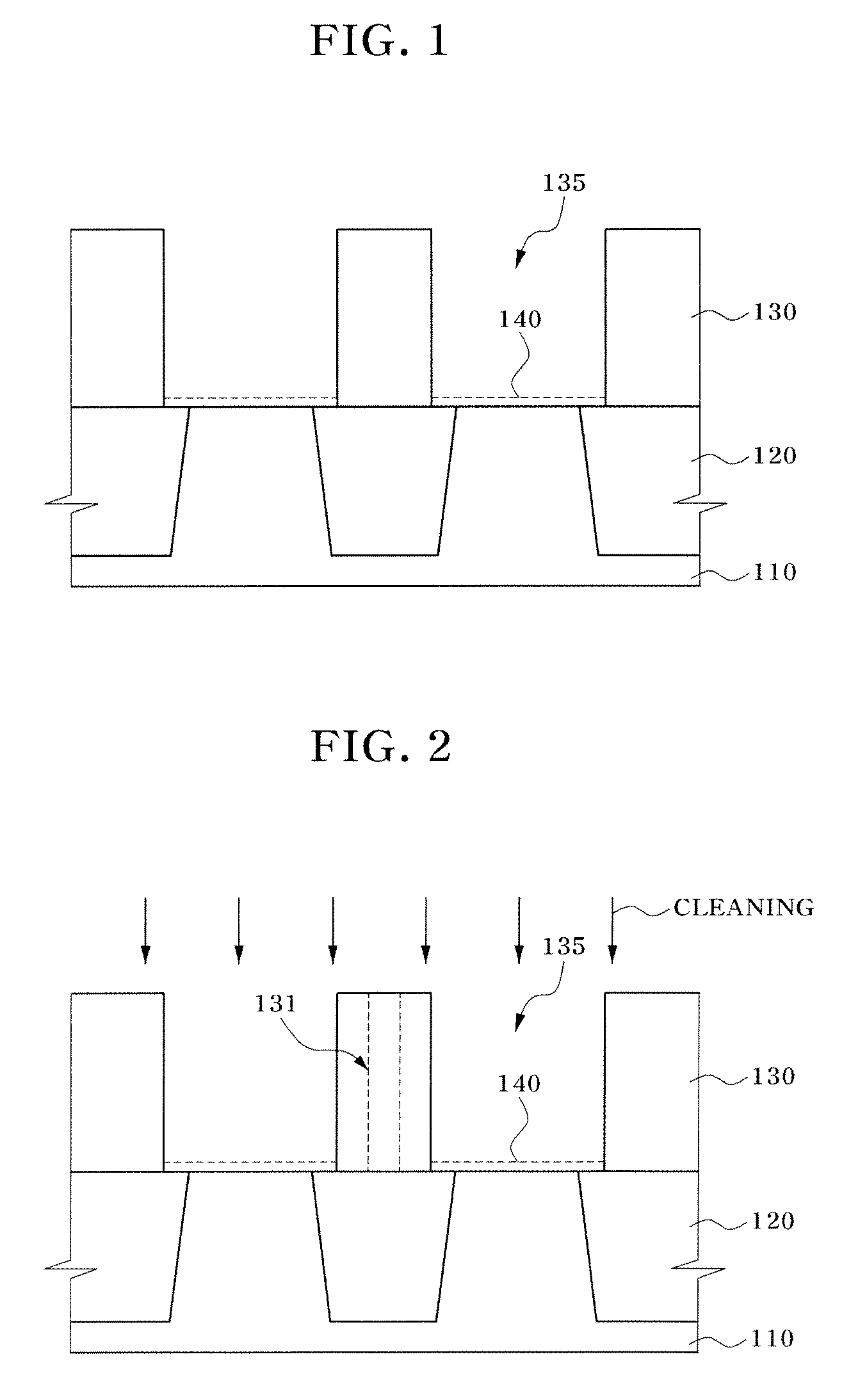 Method for Fabricating A Semiconductor Device Comprising Surface Cleaning