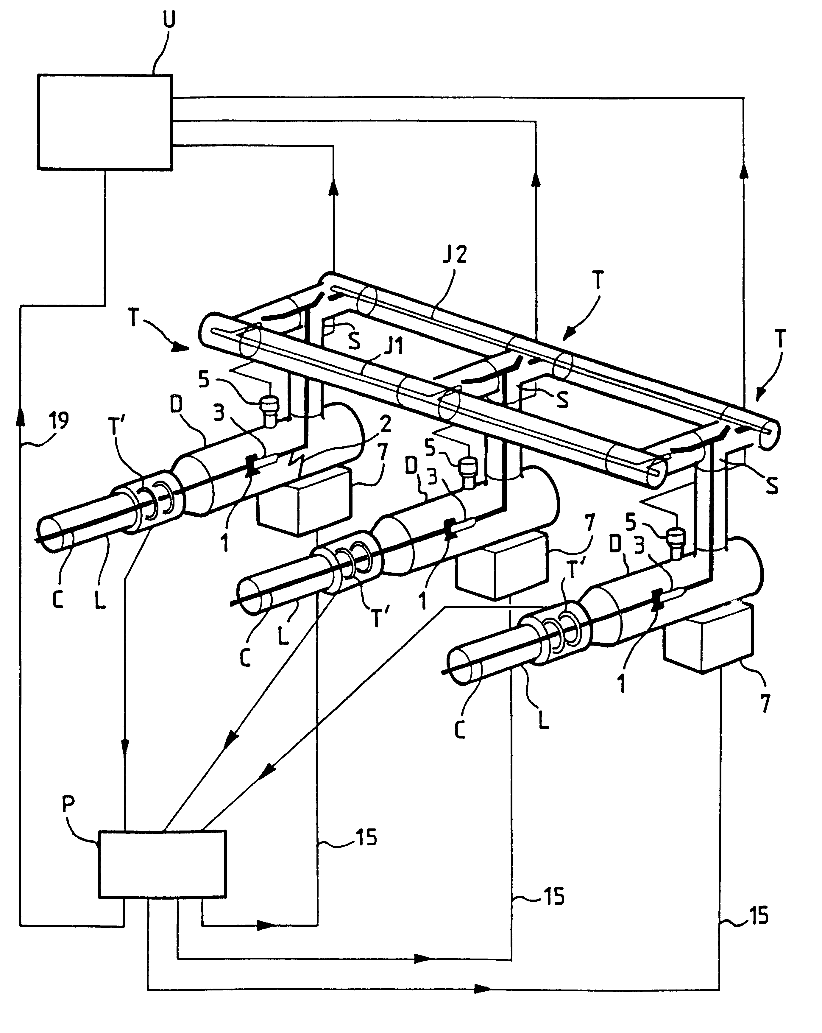 Method of discriminating between an internal arc and a circuit-breaking arc in a medium or high voltage circuit breaker