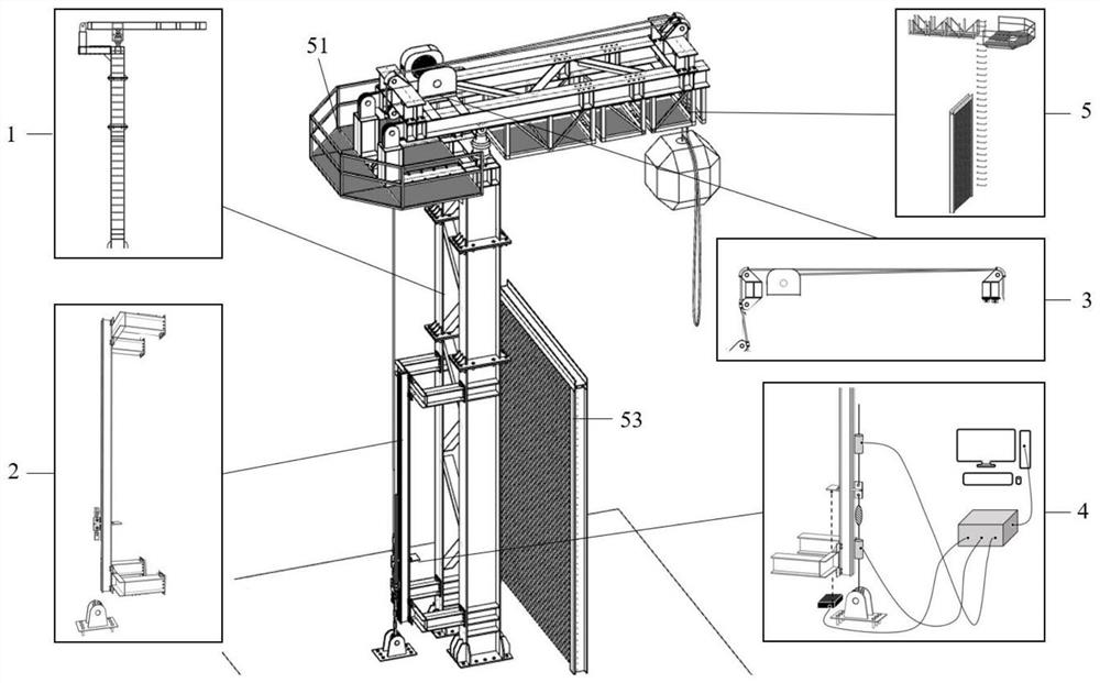 Energy consumer impact test device and its impact test method