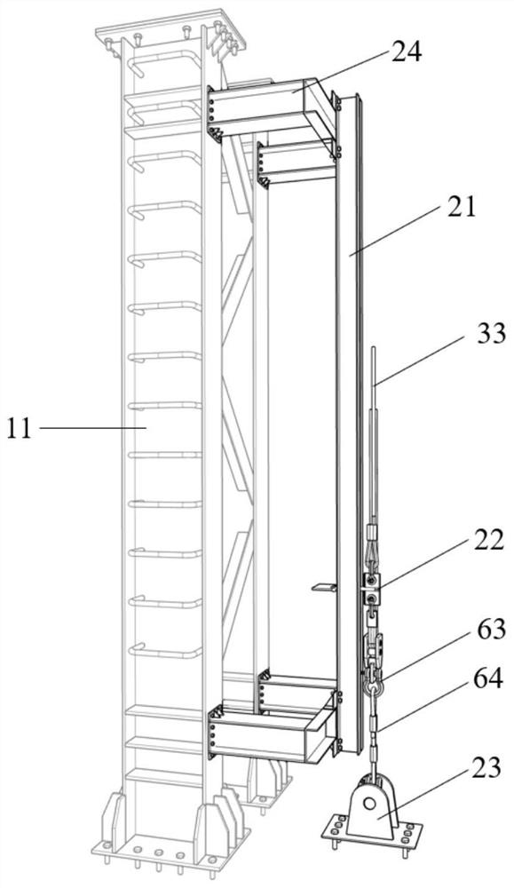 Energy consumer impact test device and its impact test method