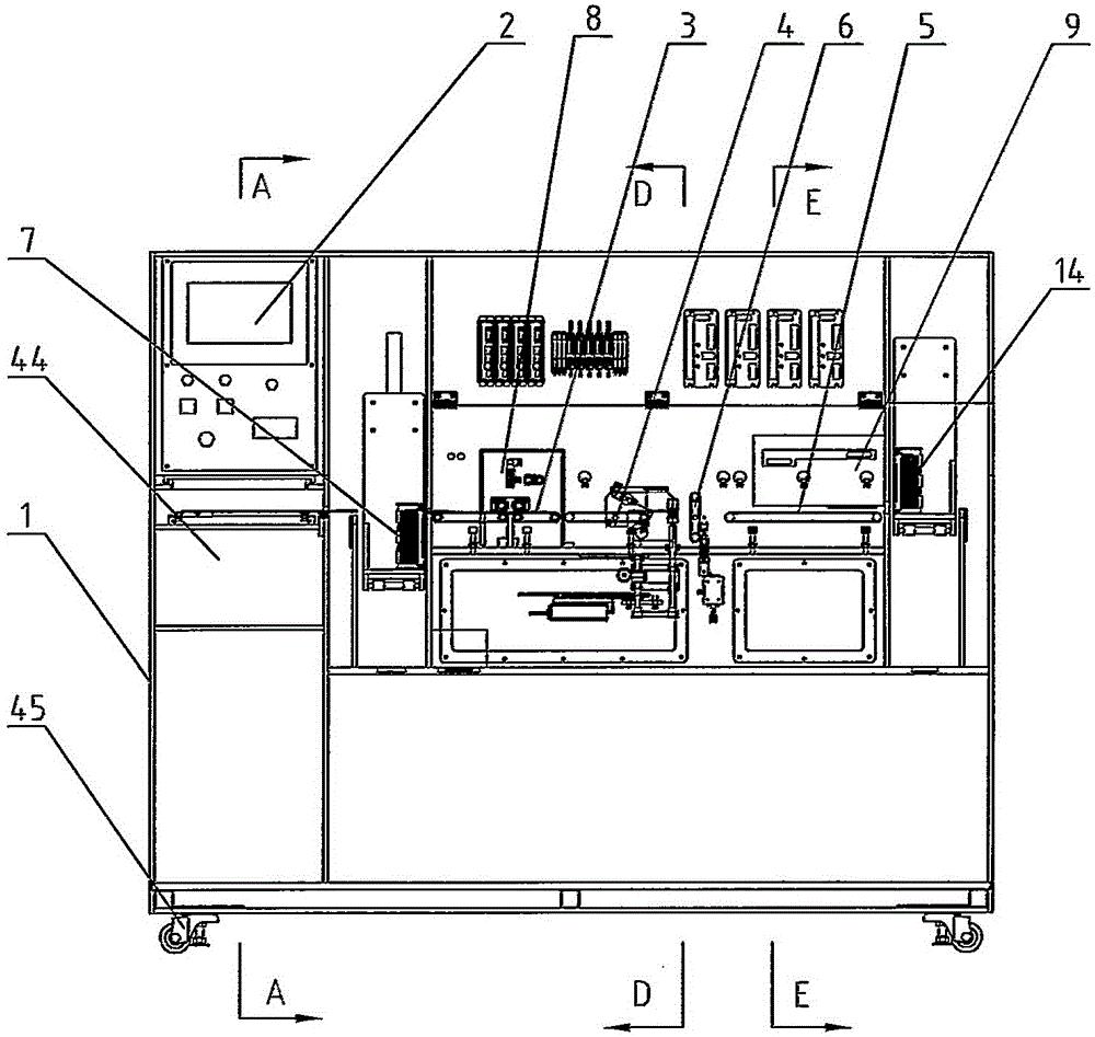 Wafer double-sided scrubbing machine