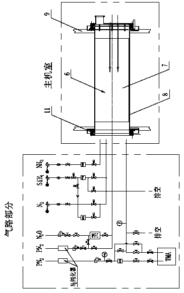 Photovoltaic cell surface passivation system and passivation method