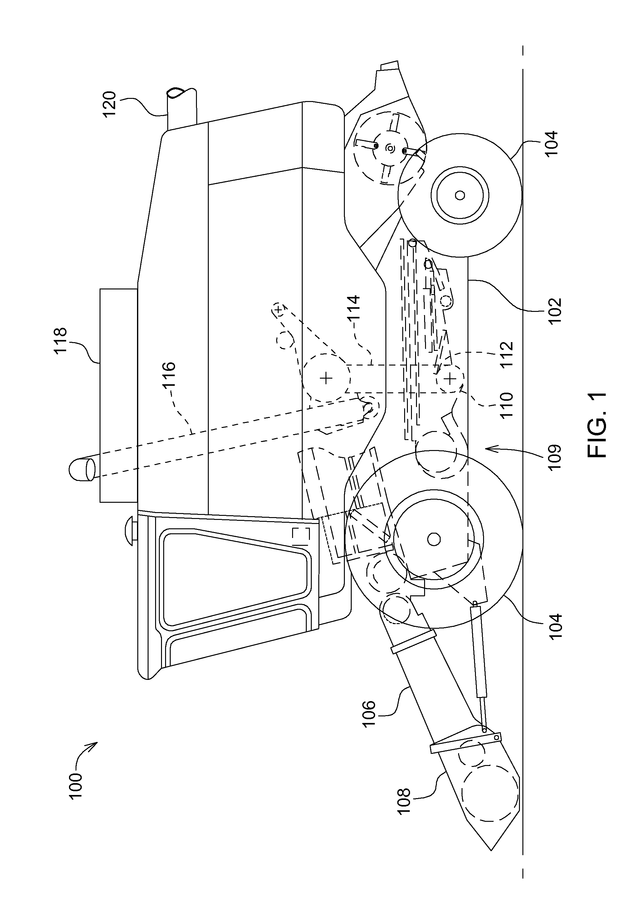 Agricultural harvester with bevel gear drive