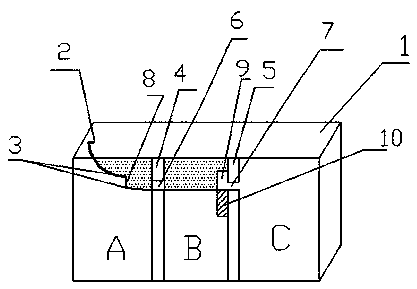 A coin sorting piggy bank