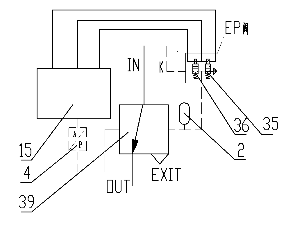 High-flow pneumatic pressure ratio control servo valve