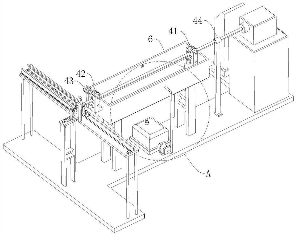 A kind of interlocking plastic hose reeling equipment and its forming method