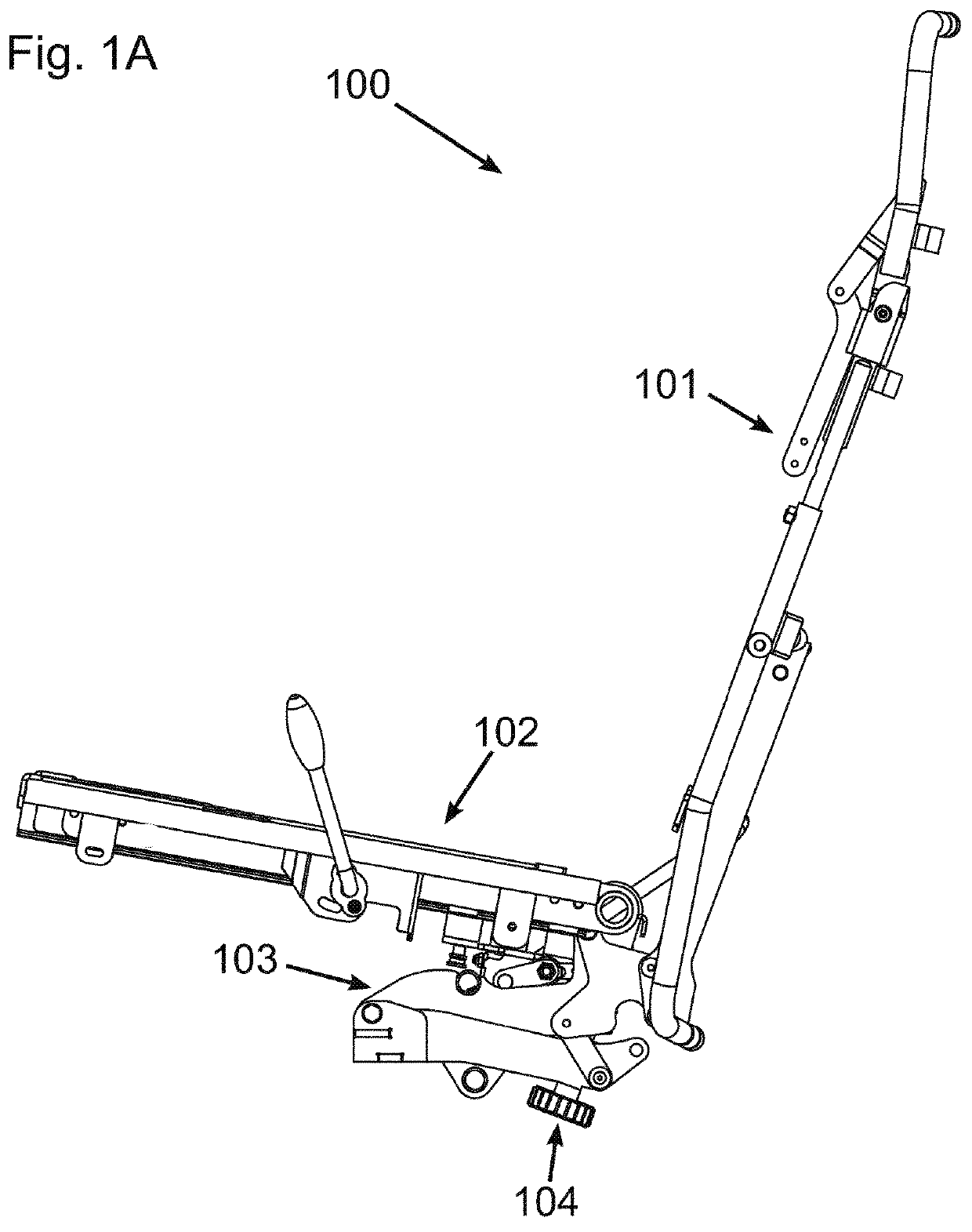 Item of seating furniture with a spring-mounted backrest