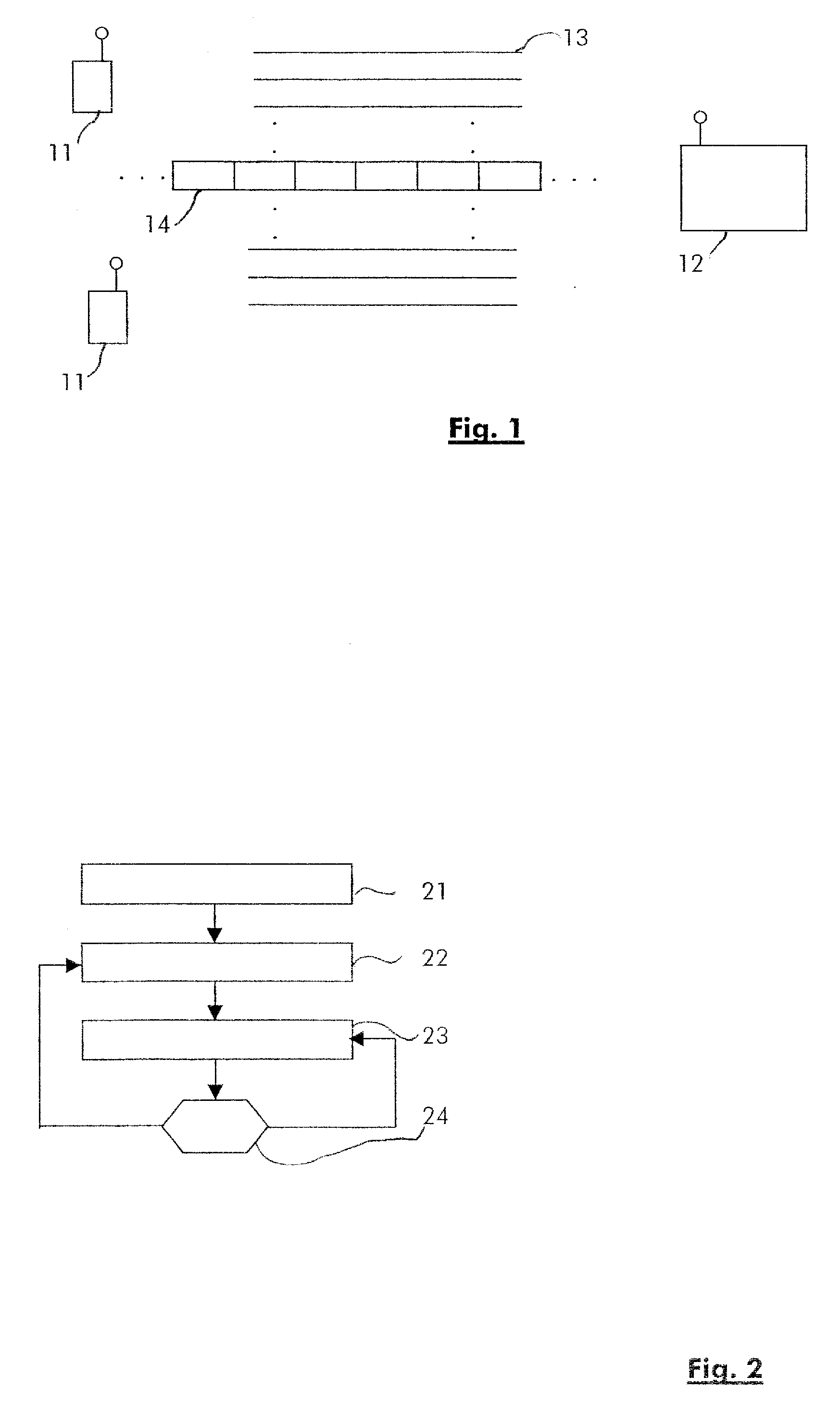 Method for sending channel quality information in a multi-carrier radio communication system, corresponding mobile terminal and base station