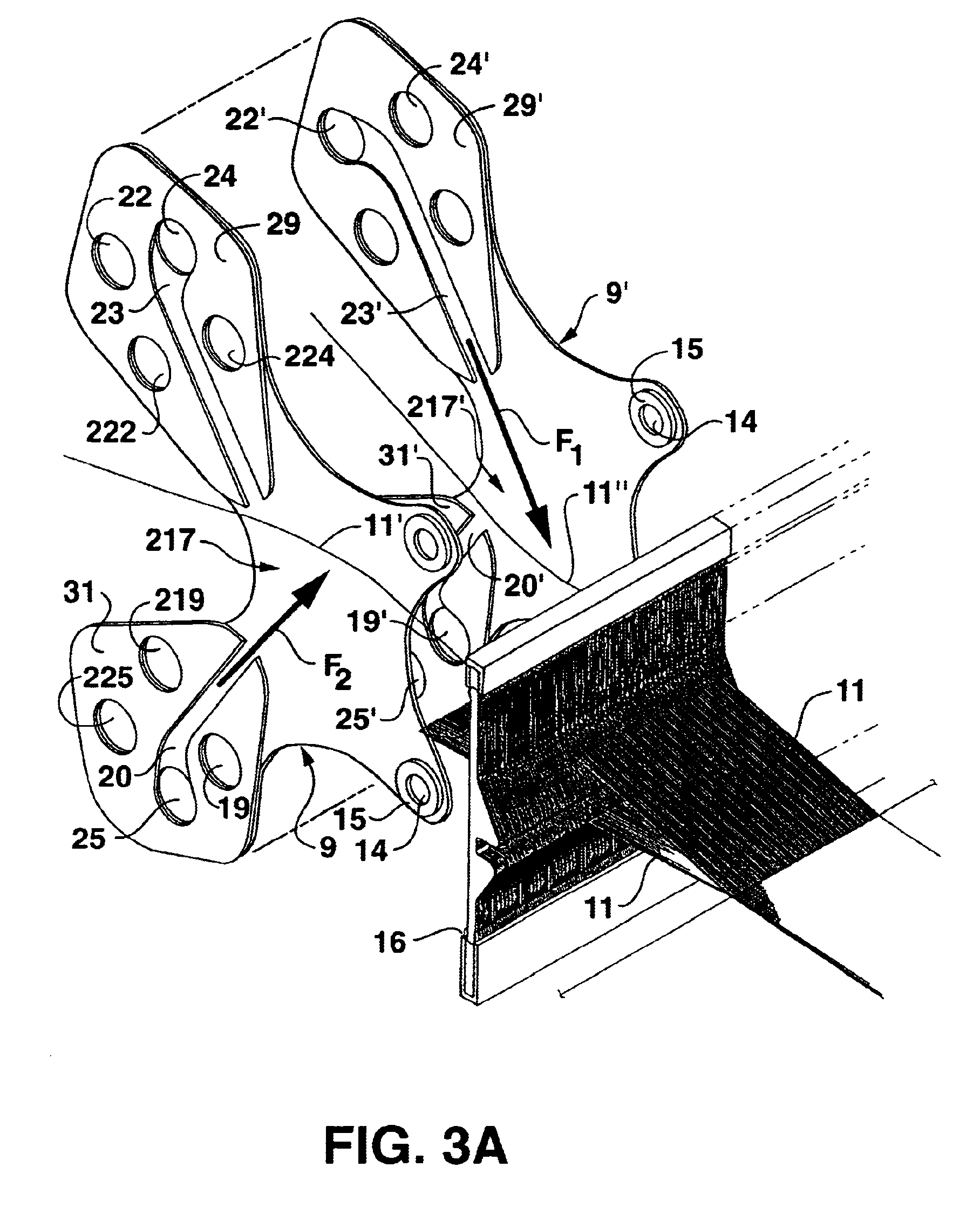 Method and device for forming a shed in a weaving machine