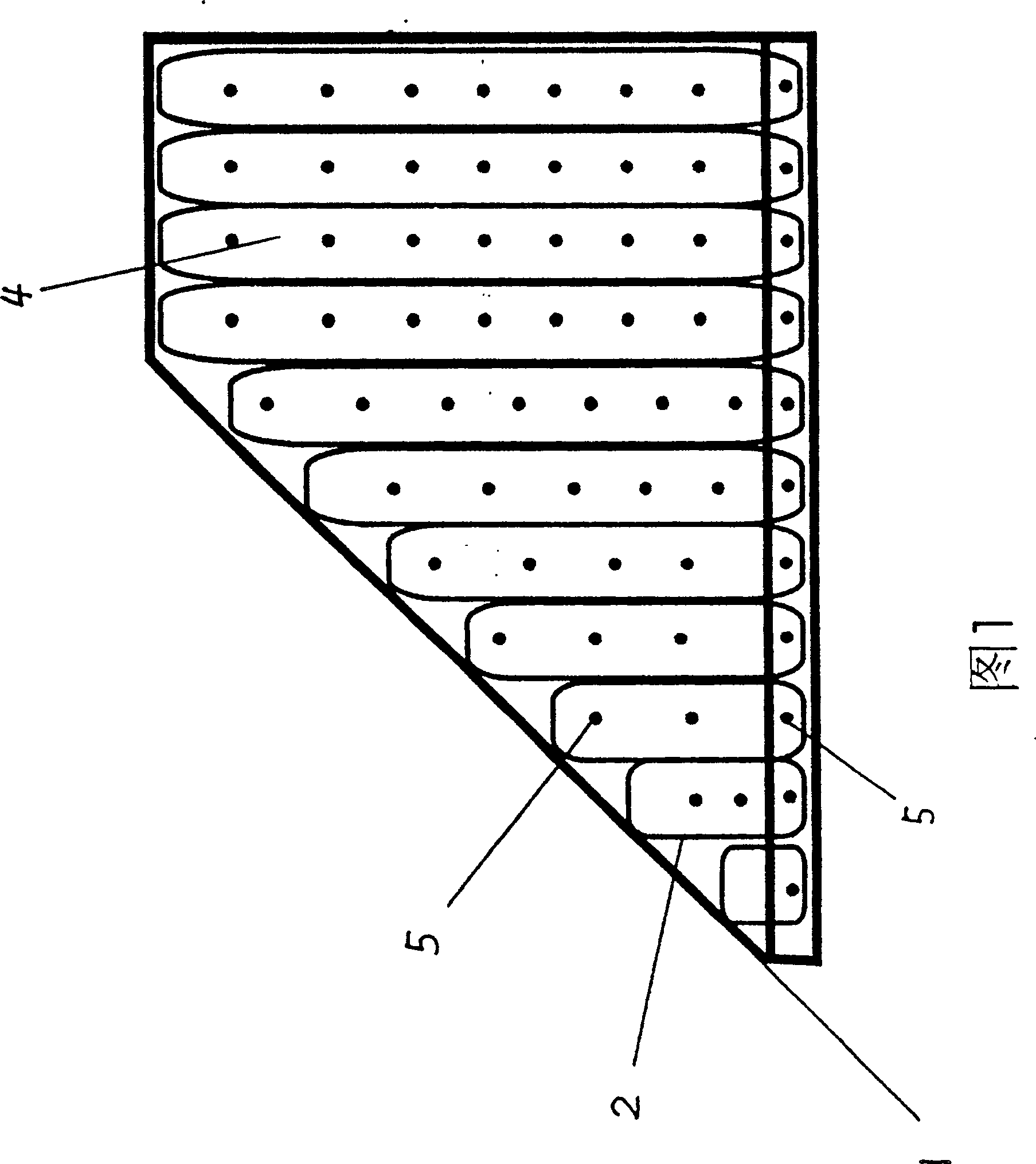 Green slope structure