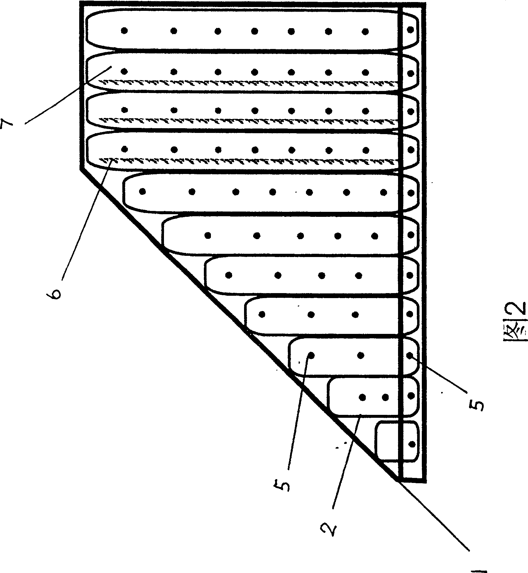 Green slope structure