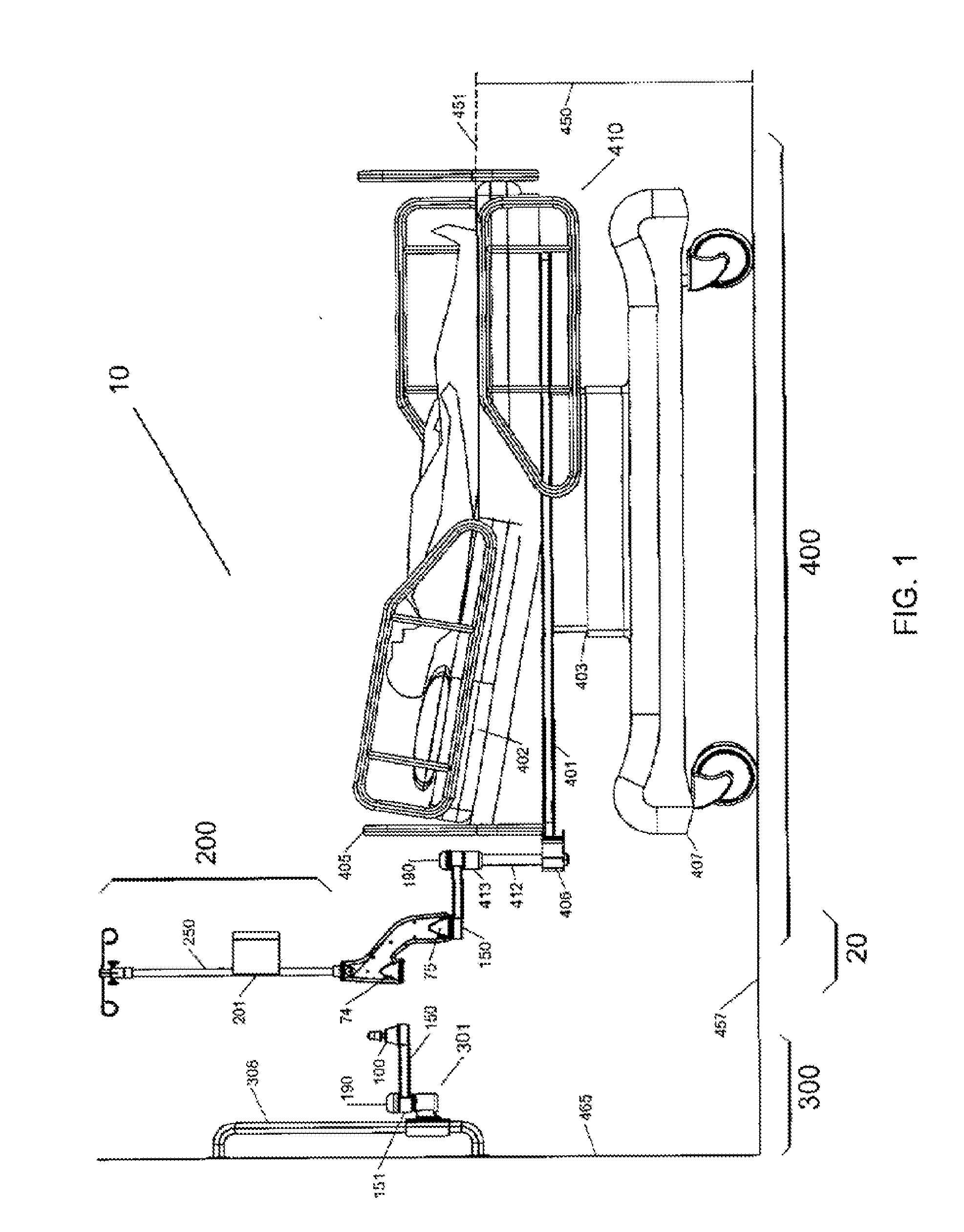 Secure equipment transfer system