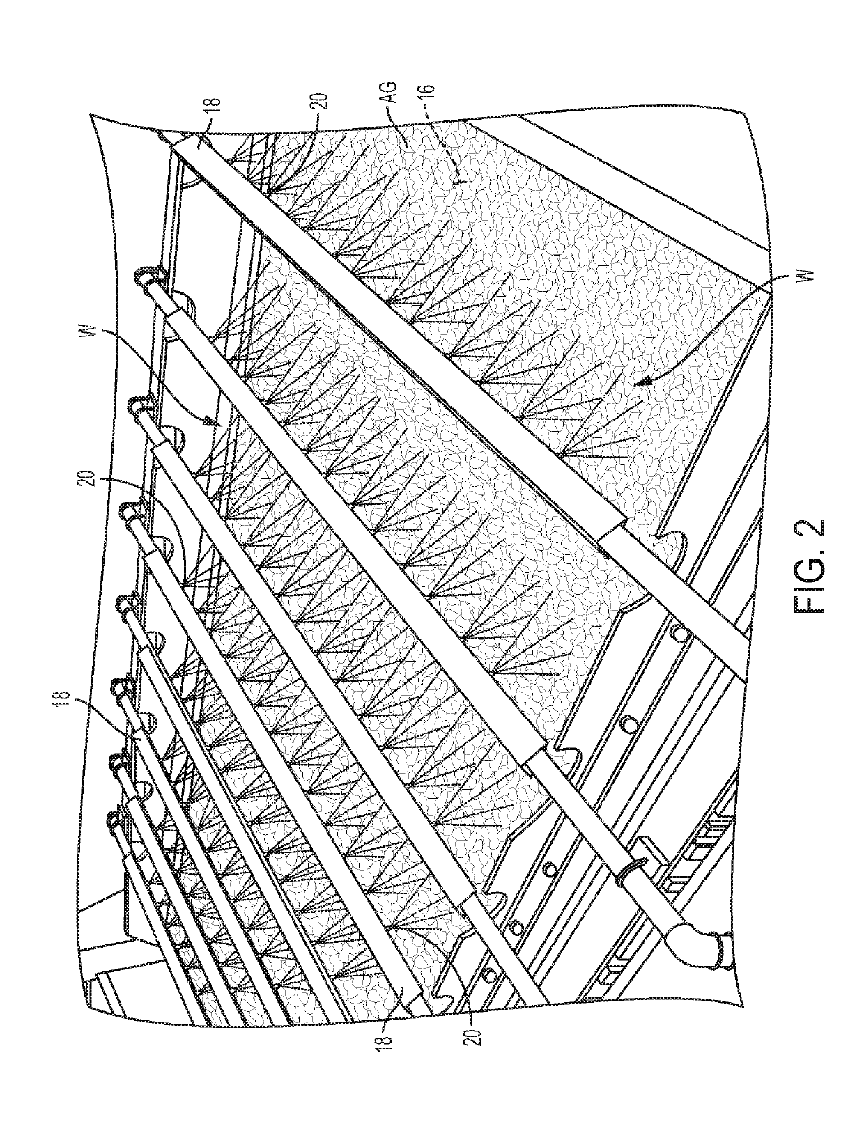 Strainer device for wash water used with equipment in the aggregate and mining industries