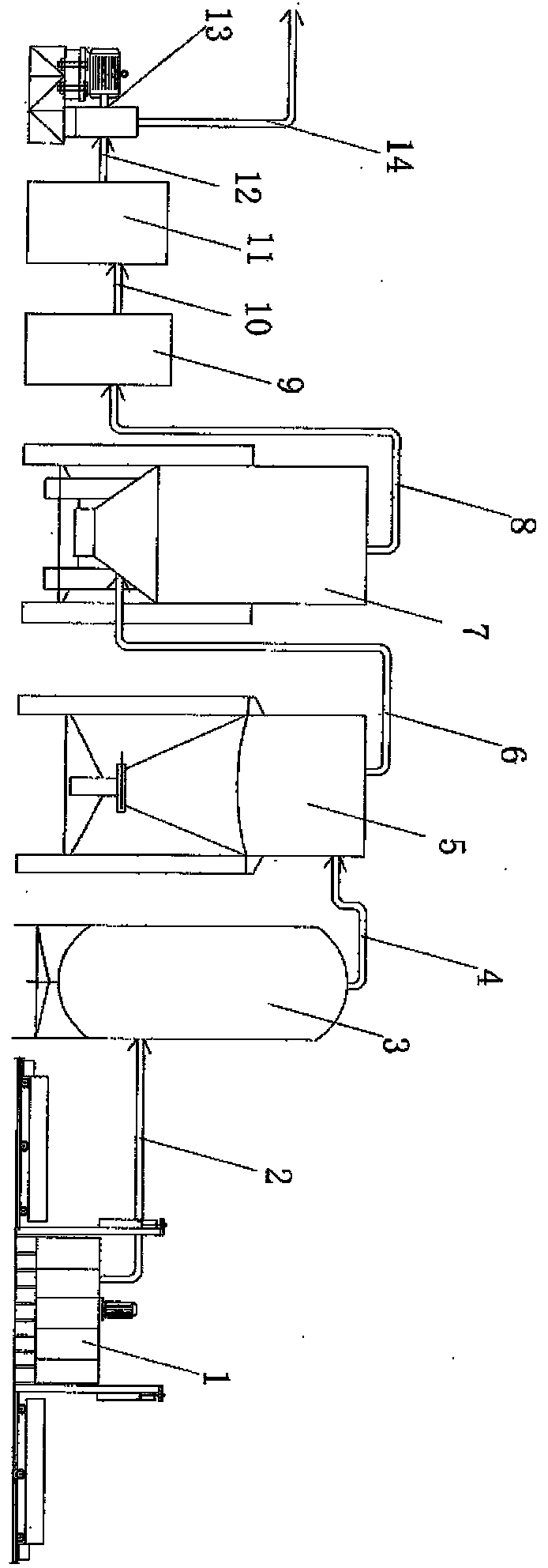 Environment-friendly special furnace for melting EPS lost foam