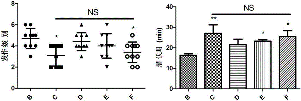 Application of ginsenoside C-K in preparation of antiepileptic drug