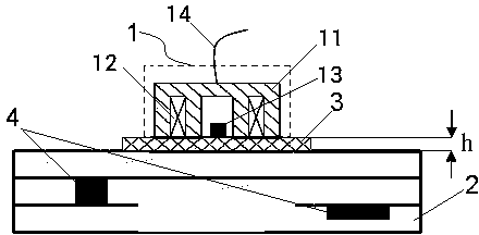 Pulse eddy current detection lift-off effect inhibiting method based on high-pass filtering